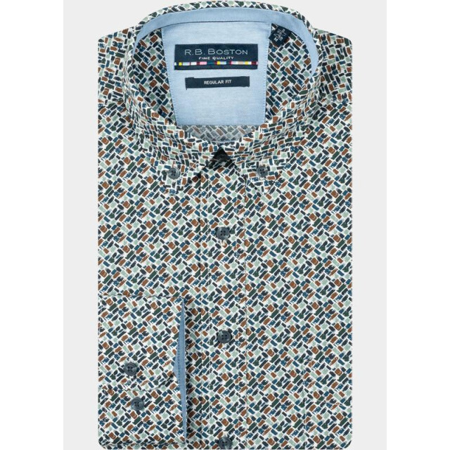 R.B. Boston Casual hemd lange mouw franklin ls button down 527670/721 199924 large