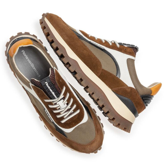 Floris van Bommel SFM-10156 Sneakers Bruin SFM-10156 large
