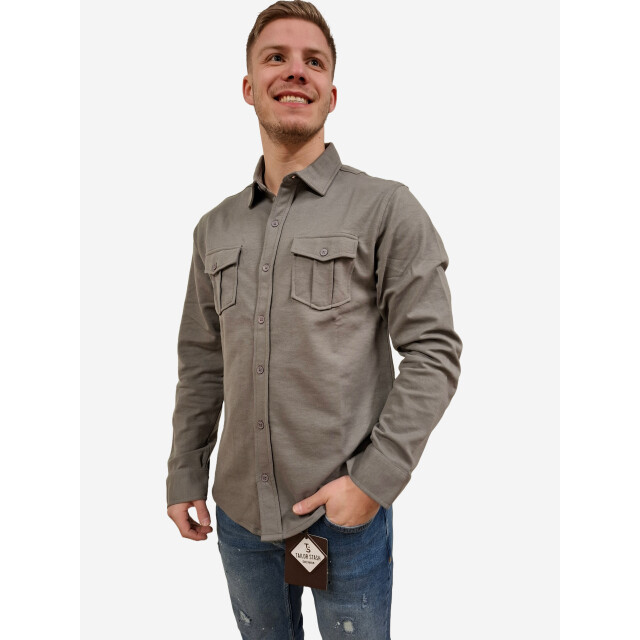 Indigo Denim Heren overhemd denim - ID-033 large