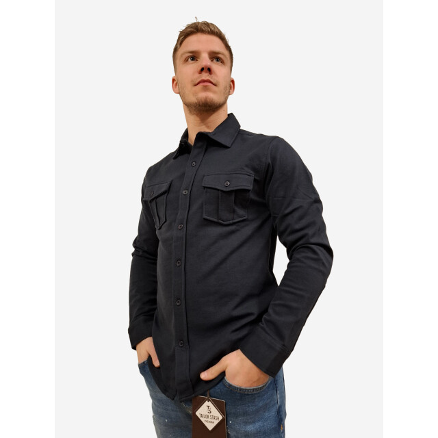 Indigo Denim Heren overhemd denim - ID-032 large