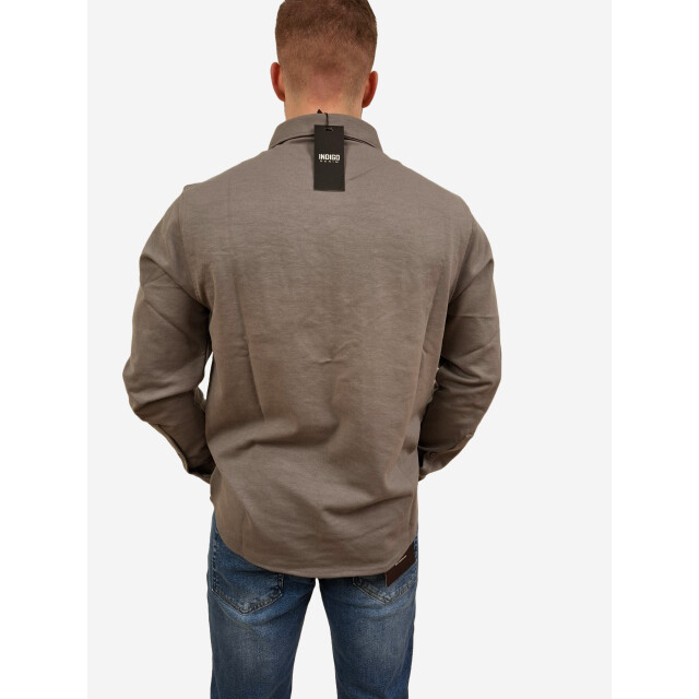 Indigo Denim Heren overhemd denim - ID-033 large