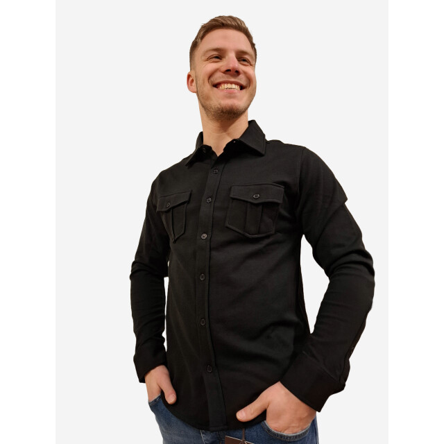 Indigo Denim Heren overhemd denim - ID-030 large