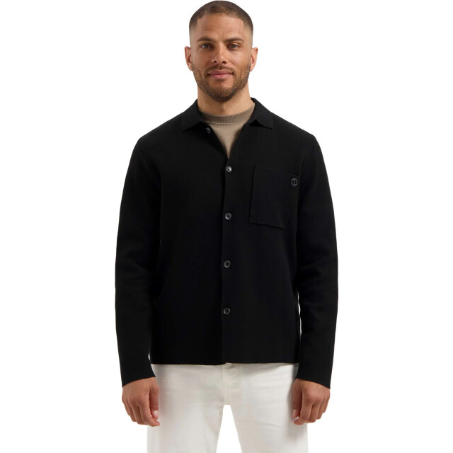 Dstrezzed Chev knitted shirt 405924-999 large