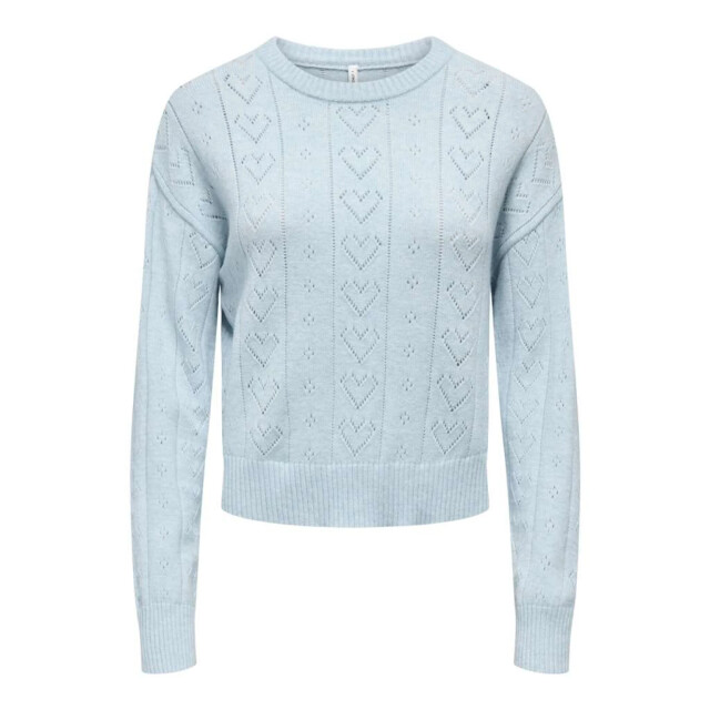 Only Onlisa life ls struct boxy oneck cc knt winter sky 15363149-253196002 large