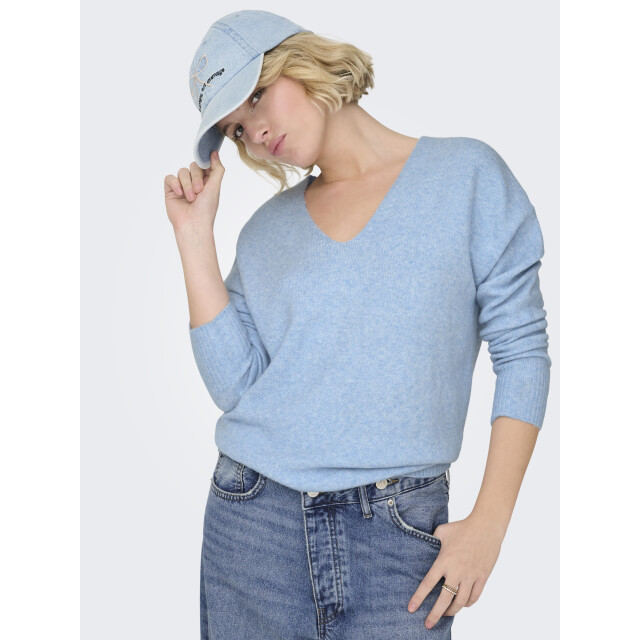 Only Onlrica life l/s v-neck pullo knt n 15224360 large