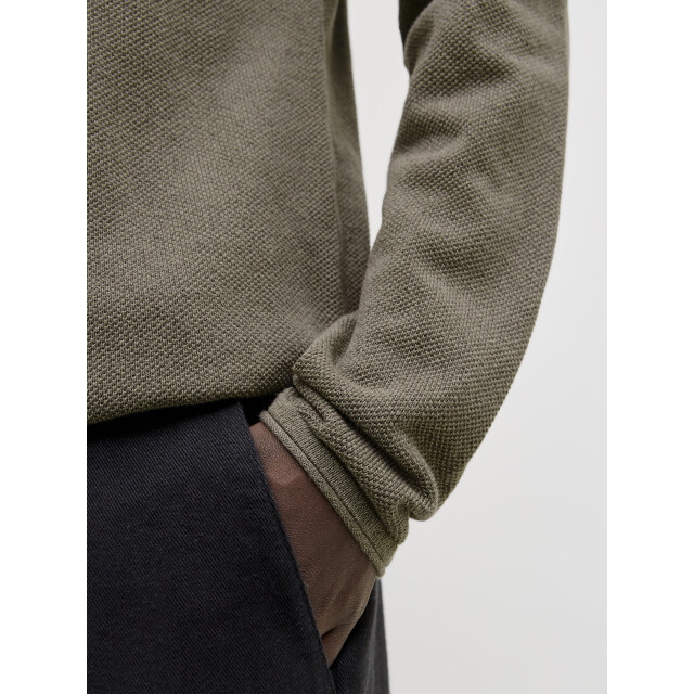 Jack & Jones jjehill knit crew neck noos 12157321 vetiver 05711.834.0121 large