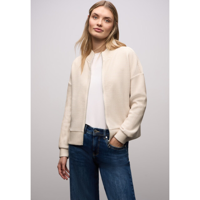 Street One a3210 2-color structure jacket A324410 large