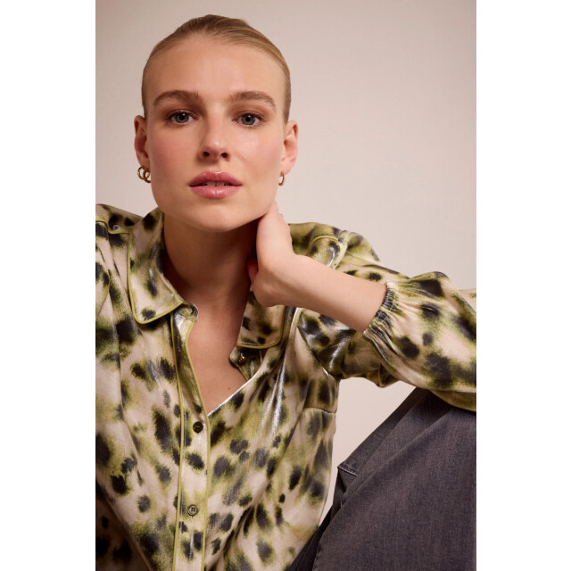 Tramontana Blouse print greens C05-17-301-009996 large