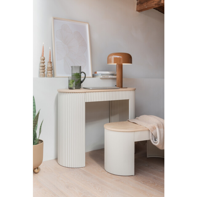 Leitmotiv tafellamp fornido warm brown 3259578 large