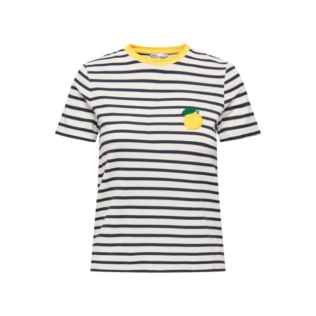 Only onlheart life s/s tee jrs noos 15318959 night sky / lemon 06011.999.0199 large