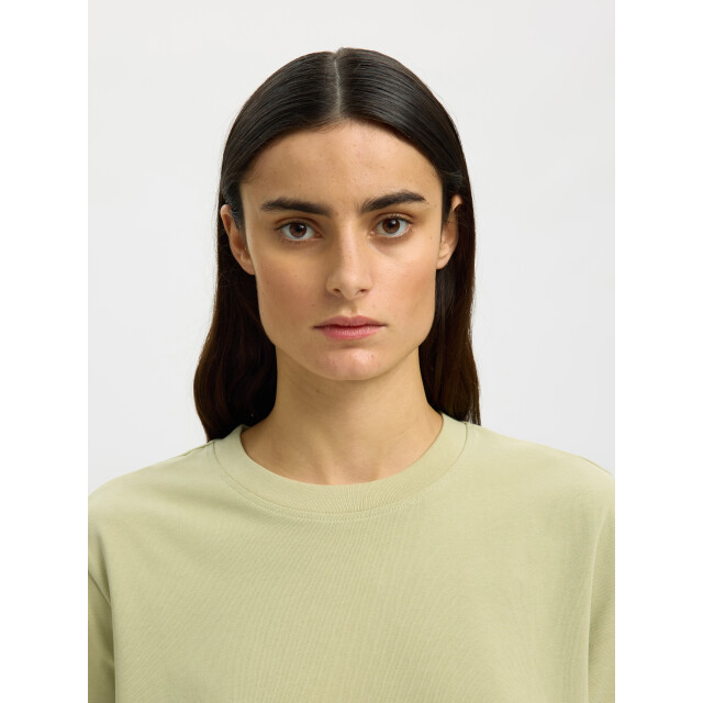 Selected Femme slfessential ss boxy tee noos 16087919 lint 06011.316.0300 large