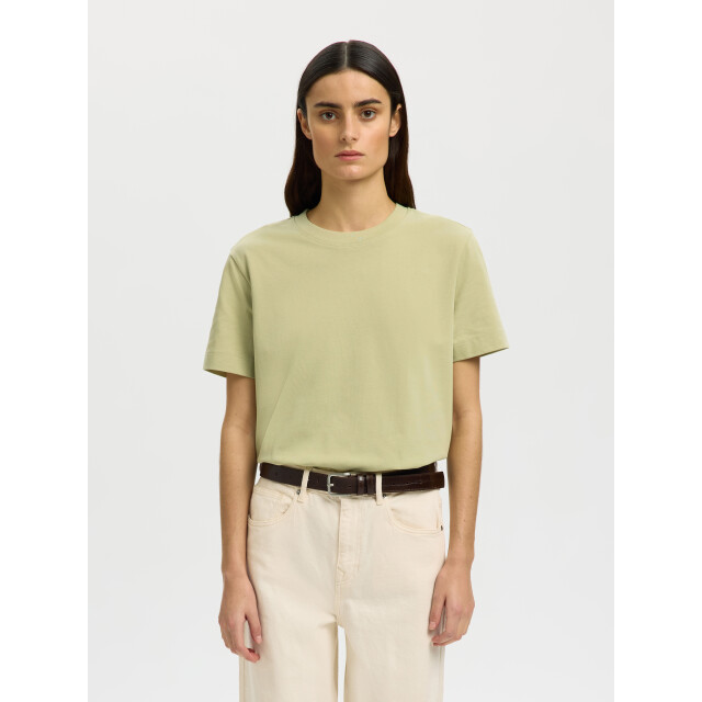 Selected Femme slfessential ss boxy tee noos 16087919 lint 06011.316.0300 large