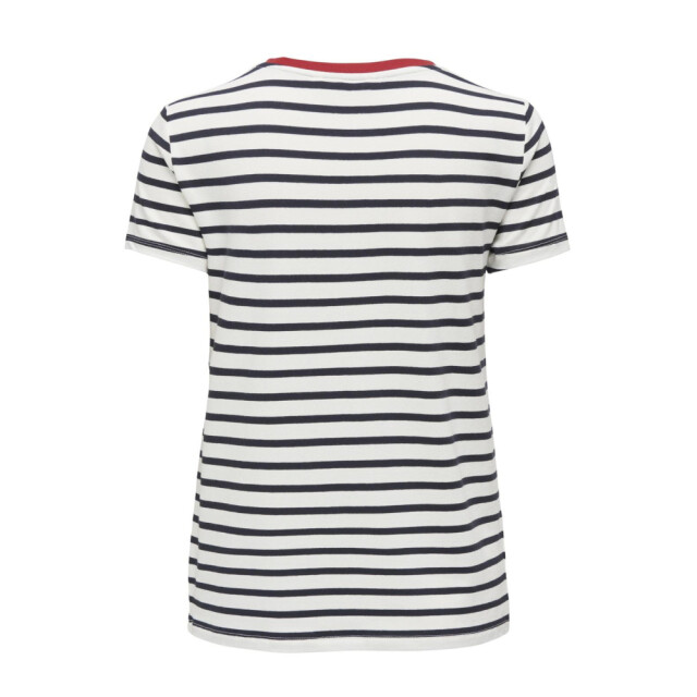 Only onlheart life s/s tee jrs noos 15318959 night sky / red hearts 06011.198.0195 large