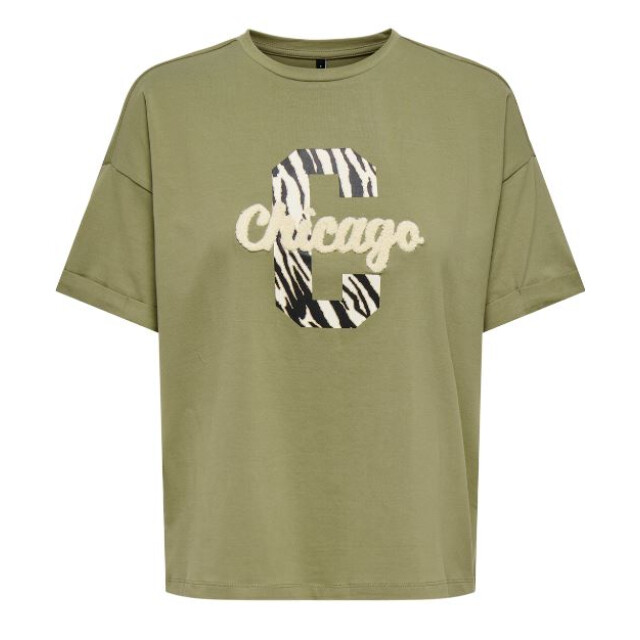 Only Onlcia life s/s foldup prnt top box 15366009 large