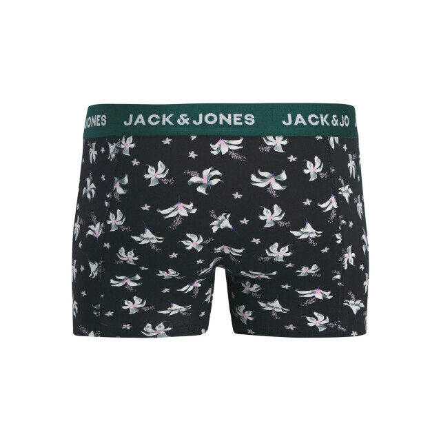 Jack & Jones Heren boxershorts trunks jactodd gebloemd 3-pack 12288821-Dazzling Blue large