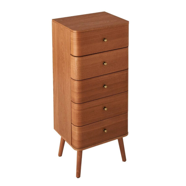 CaliCosy Ladekast met 5 lades en fronten met afgeronde randen, h100 cm karl 3246074 large