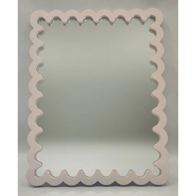 House Vitamin Mirror wavey -taupe mdf 33x43x1.5cm 3472821 large