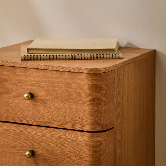 CaliCosy Ladekast met 5 lades en fronten met afgeronde randen, h100 cm karl 3246074 large