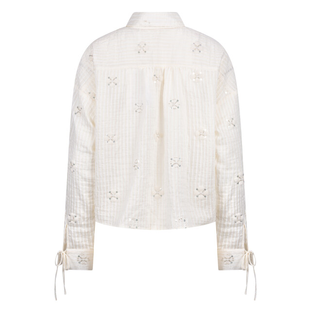 Nukus Nks02200 17 bailey blouse beads off white NKS02200 17 large