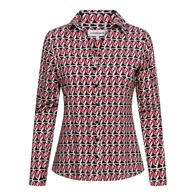 &Co Woman Vayen moon &Co woman Vayen moon rood large