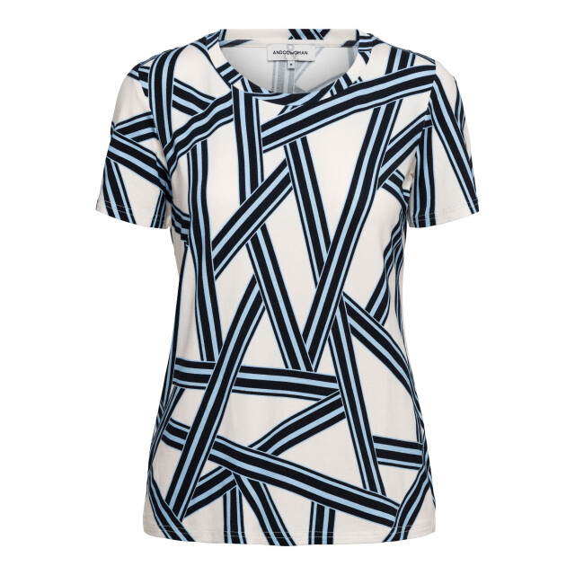 &Co Woman Vere line &Co woman Vere line blauw large