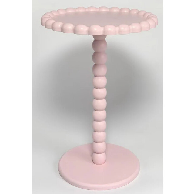 House Vitamin Side table round light pink mdf 38x55cm 3474256 large
