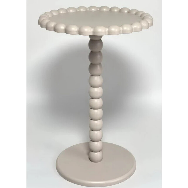House Vitamin Side table round taupe mdf 38x55cm 3474258 large