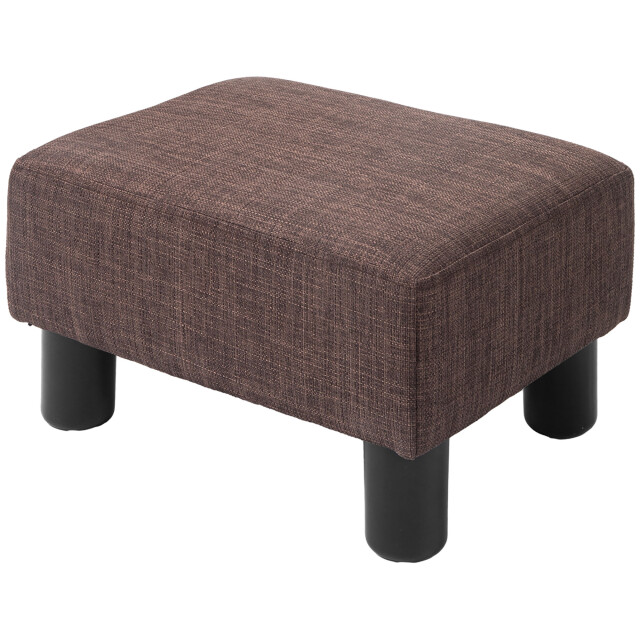 4goodz Voetenbank hocker gestoffeerde poef - 3474652 large