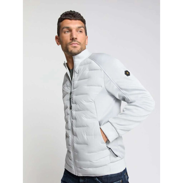 No Excess Jacket short fit sealed knitted mix chalk 29630810-017 large