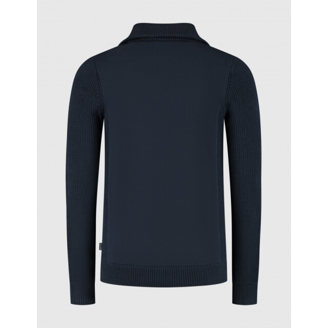 Saint Steve Benjamin 240487 70003 dark navy heren schippers trui  70003 Dark Navy/BENJAMIN 240487 large