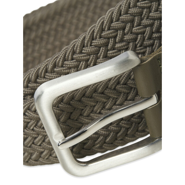 Jack & Jones Heren riem jacspring gevlochten licht taupe  large
