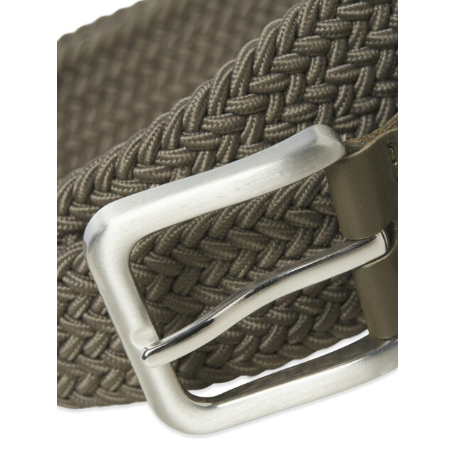 Jack & Jones Heren riem jacspring gevlochten licht taupe  large