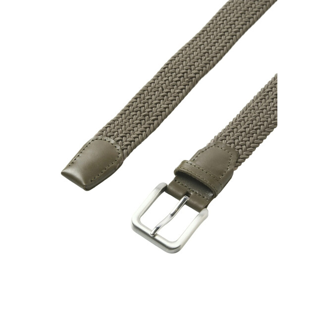 Jack & Jones Heren riem jacspring gevlochten licht taupe  large