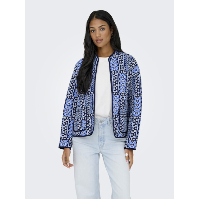 Jacqueline de Yong Jdymason ls quilted shacket wvn navy 4279.37.0011 large