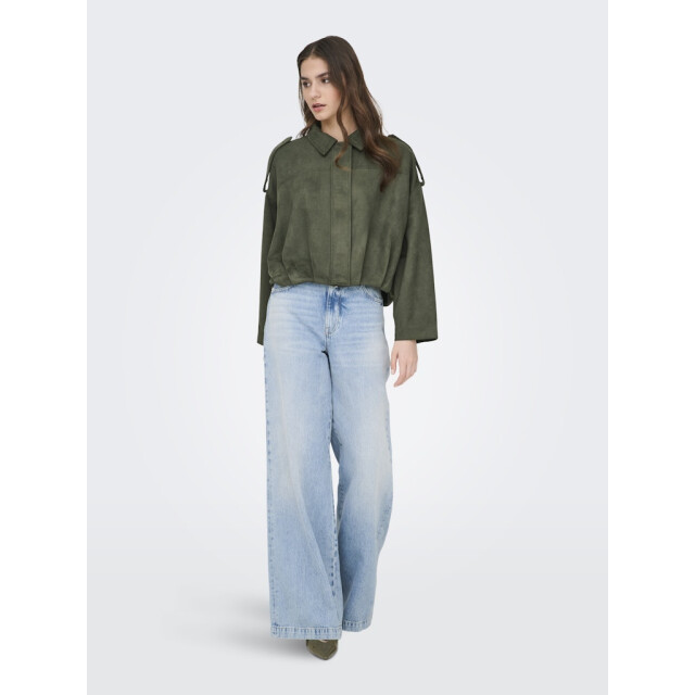 Jacqueline de Yong Jdynia faux suede bat jacket otw yfm donker 4279.27.0002 large