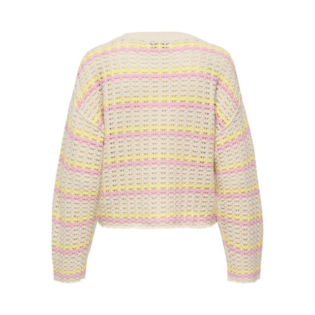 Only Onlasa ls o-neck knt nca zand dessin 4219.06.0006 large