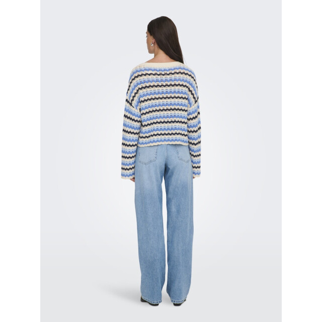 Only Onlasa ls o-neck knt nca dessin 4219.39.0003 large