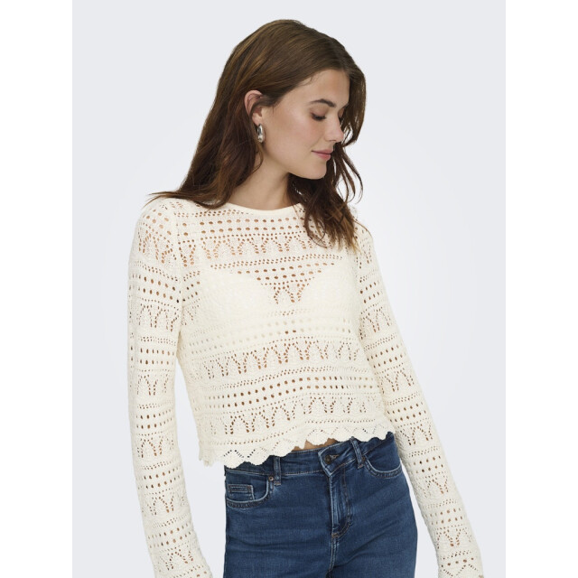 Only Onlelke life ls pullover knt noos off-white 4219.02.0015 large