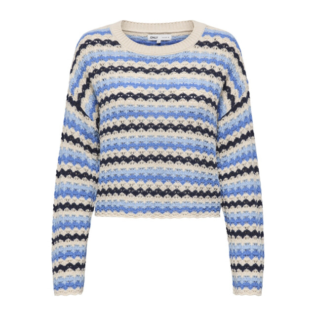 Only Onlasa ls o-neck knt nca dessin 4219.39.0003 large