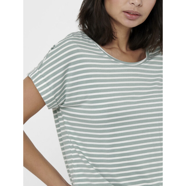 Only Onlmoster stripe ss o-neck top jrs noos dessin 4339.29.0012 large