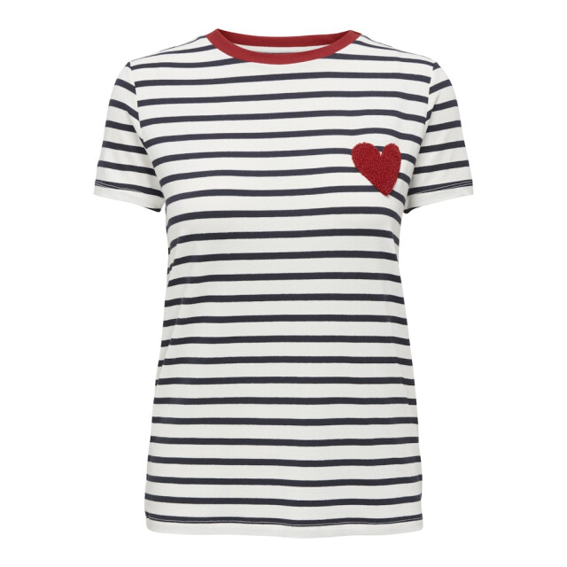 Only Onlheart life ss tee jrs noos dessin 4339.09.0045 large