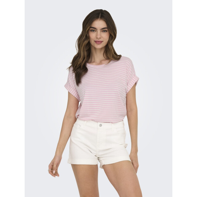 Only Onlmoster stripe ss o-neck top jrs noos dessin 4339.69.0007 large