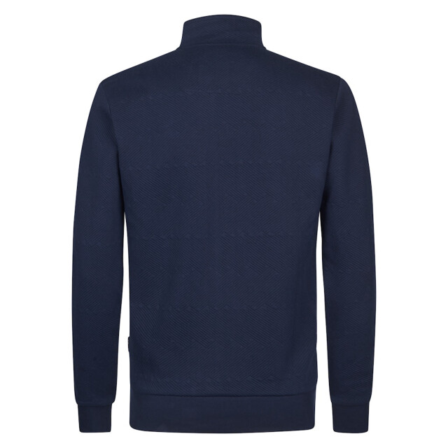 Petrol Industries Men sweater collar zip navy 5239.37.0015 large