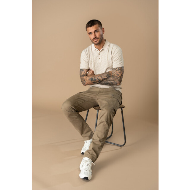 Petrol Industries Men knitwear polo zand 5369.04.0008 large