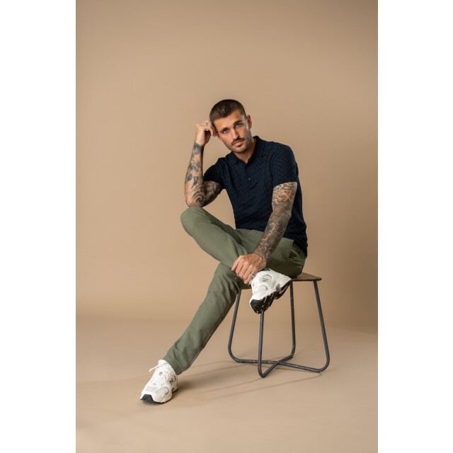 Petrol Industries Men knitwear polo navy 5369.37.0077 large