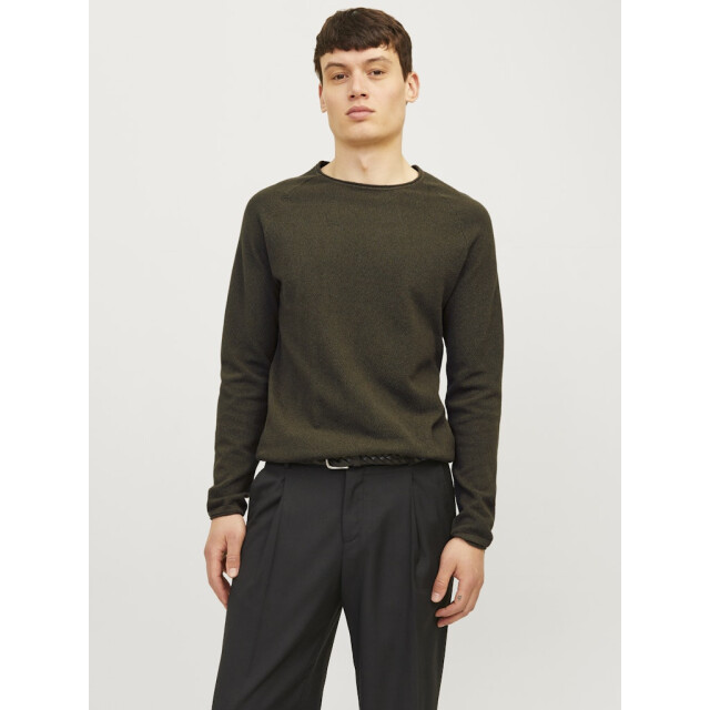 Jack & Jones Jjehill knit crew neck noos donker 5219.27.0006 large