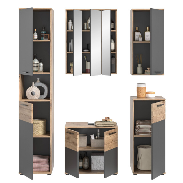 Furnilux Badkamercombinatie mason 5-delig 3475567 large