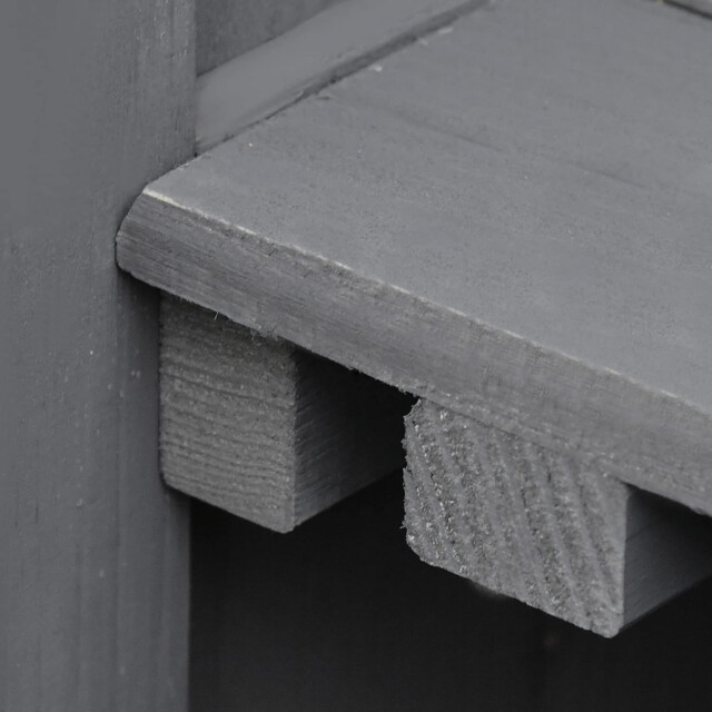 4goodz Tuinkast dubbele deuren en deksel 43x74x88 cm - 3476286 large