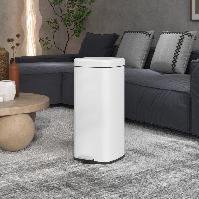 4goodz Pedaalemmer prullenbak 30 liter met soft-close deksel - 3285146 large