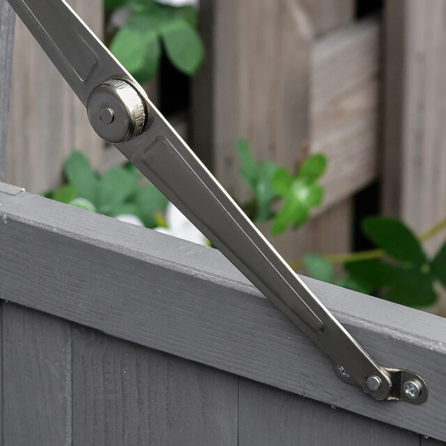 4goodz Tuinkast dubbele deuren en deksel 43x74x88 cm - 3476286 large